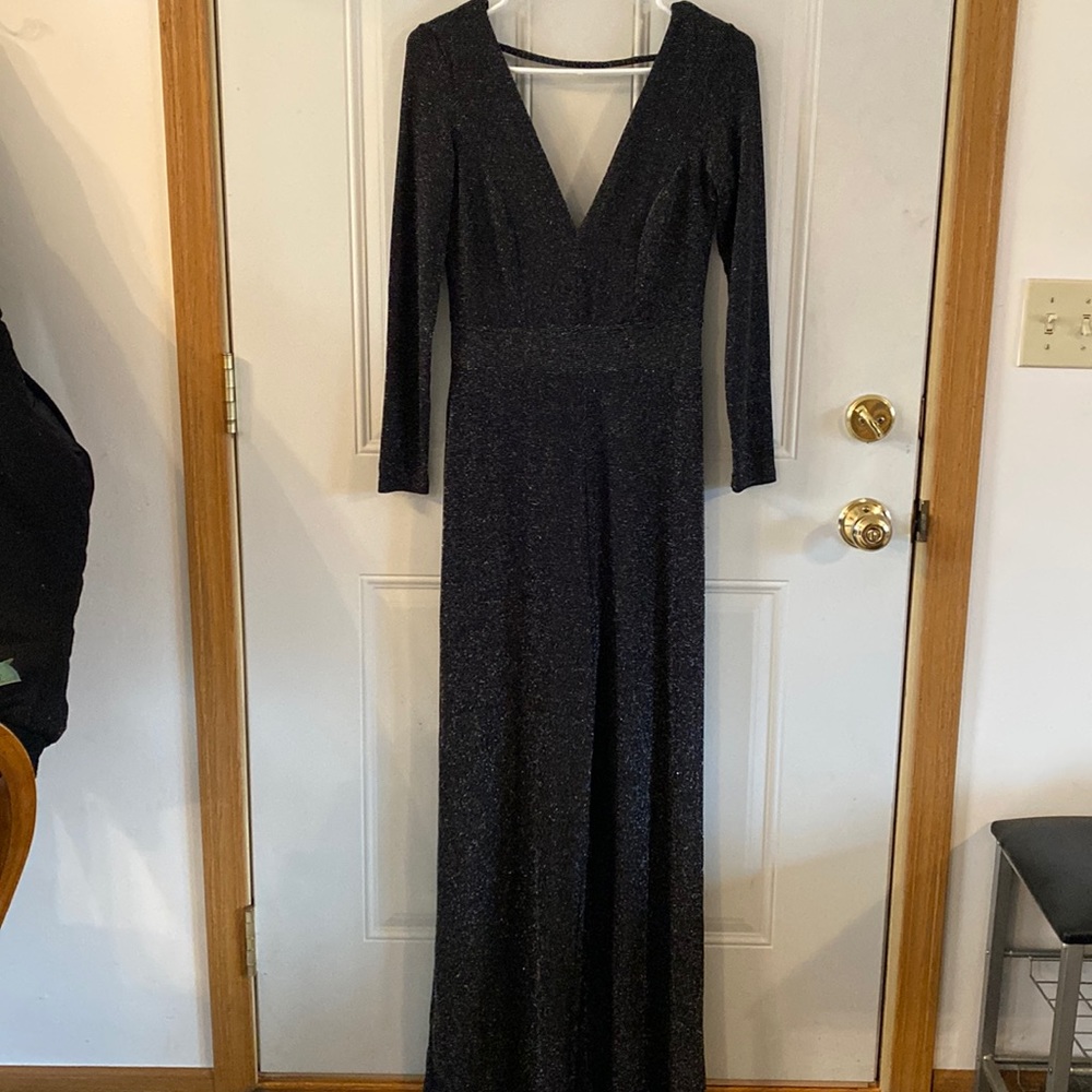 Sparkly open back Jumpsuit